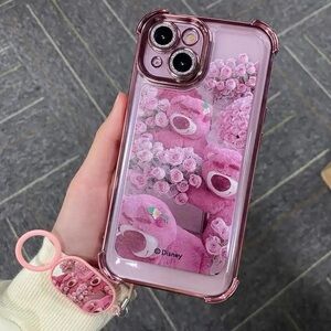 Disney Pink Bear and Roses Phone Case